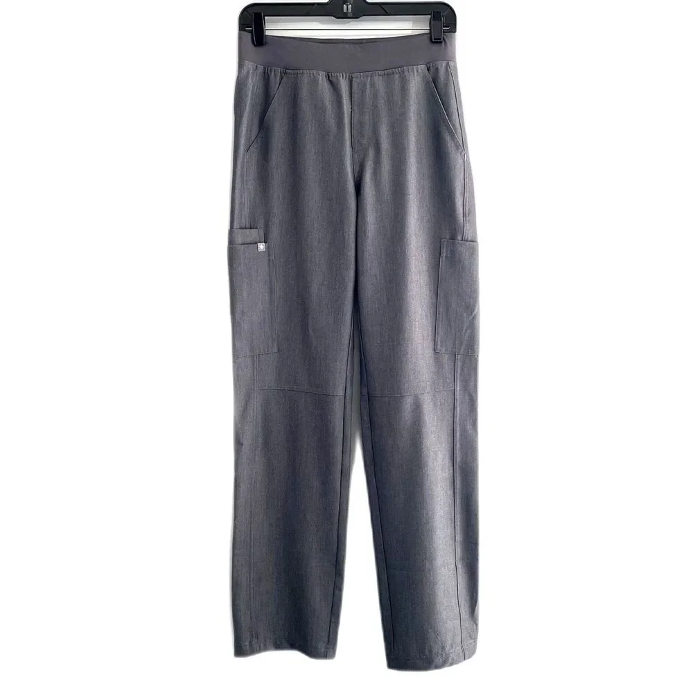 Figs Technical Collection Men's Axim Cargo Scrub Pants Charcoal‎ Gray Size XS